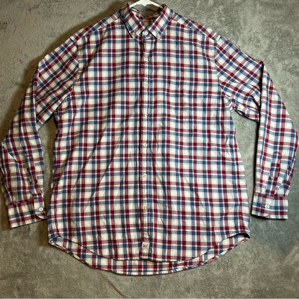 Vineyard Vines Multicolor Plaid Button-Down Shirt